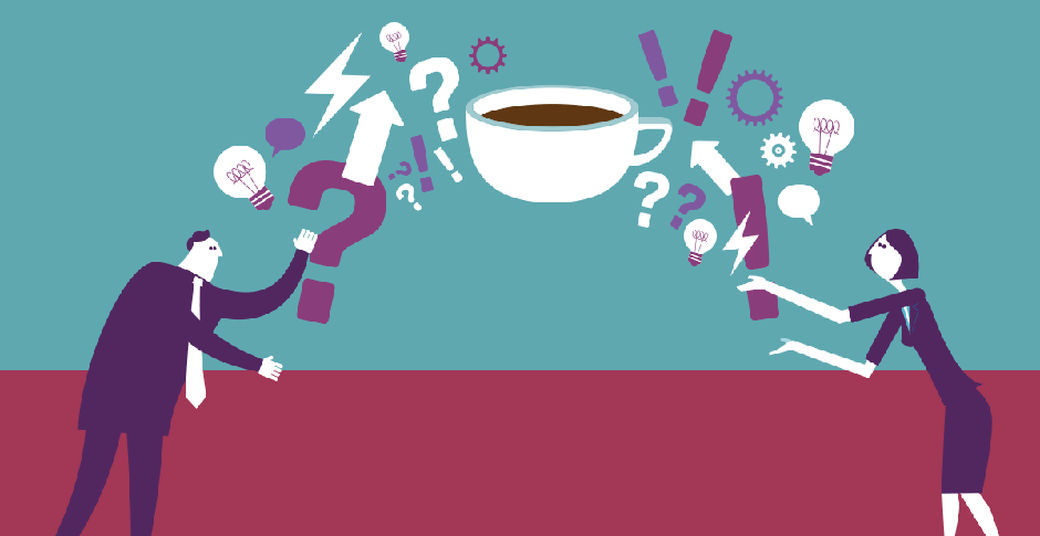 How a coffee can advance your career